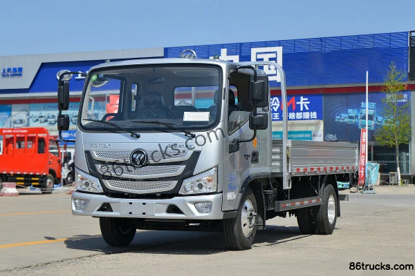 Foton Aumark S1 Series Zhiying Edition 131hp 4X2(6 wheels) 3.83m single-row flatbed light truck (hydraulic brake)(China VI) Exterior (3) | 8