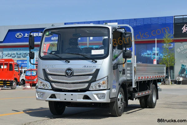 Foton Aumark S1 Series Zhiying Edition 131ch 4X2(6 roues) 4.17m Single Row Flatbed Light Truck (China VI) Extérieur (3) | 86Trucks