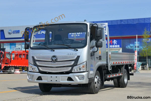 Foton Aumark S1 Series Zhiying Edition 160hp 4X2(6 wheels) 3.83m Semi-Row Stake Light Truck (China VI) Exterior (3) | 86Trucks