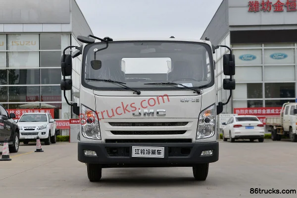 JMC Kaiyun Blue Whale 122hp 4X2(6 wheels) 4.02m refrigerated truck Exterior (2) | 86Trucks
