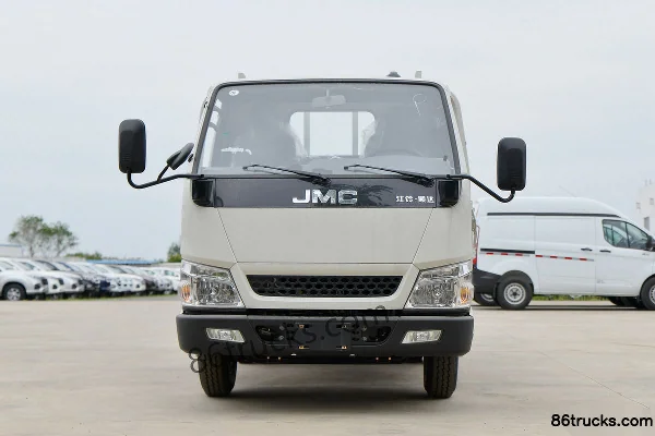 JMC Shunda Small Truck 122hp 4X2(6 wheels) 3.7m single-row flatbed light truck (China VI) Exterior (2) | 86Trucks