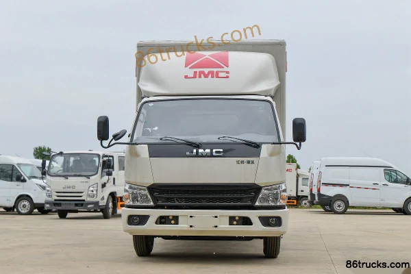 JMC Shunda Wide Body 122 hp 4X2(6 wheels) 4.2m single-row box truck (air brake) (China VI) Exterior (2) | 86Trucks