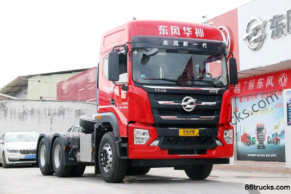 Dongfeng HV5 460hp 6X4(10 wheels) tractor truck (low roof)(with hydraulic retarder) Exterior