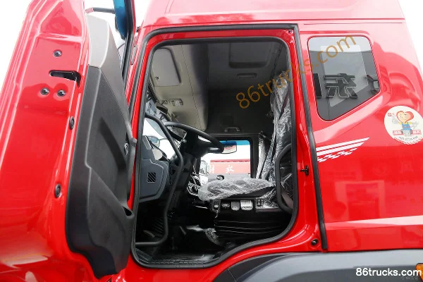 Dongfeng HV5 Standard Load Enhanced Edition 460hp 6X4(10 wheels) tractor truck (with hydraulic retarder)(dual fuel tanks)(axle ratio 3.909)