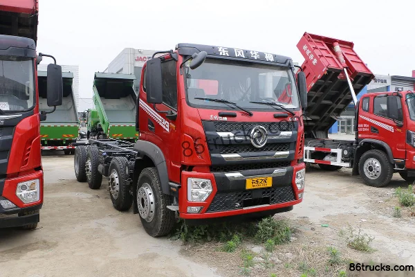 Dongfeng DV3 260hp 8X2(10 wheels) 6.8m dump truck (lift axle) Exterior