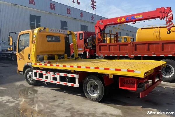 Sinotruk HOWO Zhuimeng 130 ch 4X2(6 roues) dépanneuse (marque Chunhong) Extérieur (2) | 86Trucks