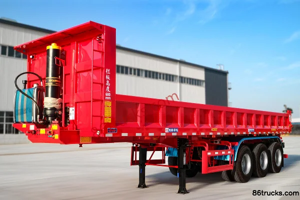 Xin Jin Jun 9.5m Rear Dump Semi-Trailer Exterior (3) | 86Trucks