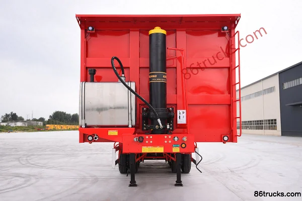 Xin Jin Jun 9.5m Rear Dump Semi-Trailer Exterior (2) | 86Trucks