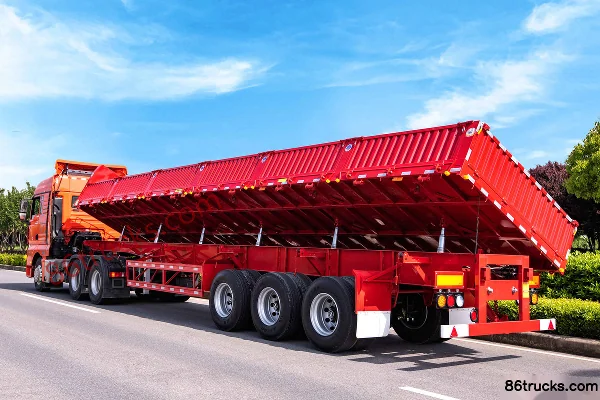 Xin Jin Jun 13m Side Dump Semi-Trailer Exterior (3) | 86Trucks