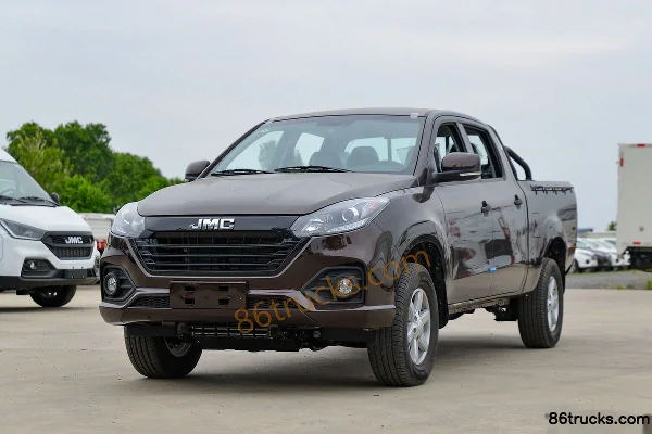 JMC New Baodian 2022 Comfort Edition 2.5T Diesel 140 hp Manual 2WD Long Wheelbase Double Cab Pickup (China VI) (3) | 86Trucks