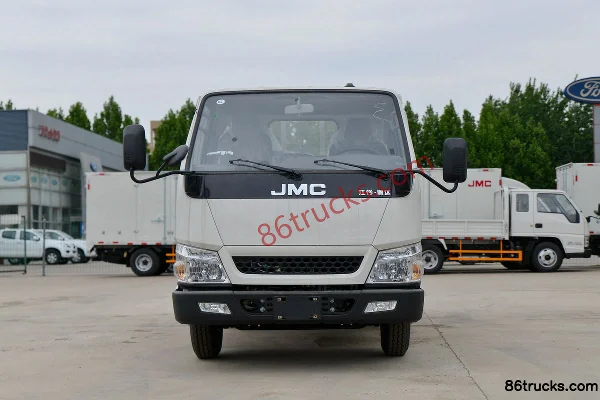 JMC Shunda Small Truck 122hp 4X2(6 wheels) 3.3m Crew Cab Flatbed Light Truck (China VI) Exterior (2) | 86Trucks