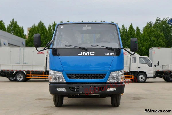 JMC Shunda châssis étroit 122 ch 4X2(6 roues) camion léger à plateaux 3,265 m cabine double (frein hydraulique) (China VI) Extérieur (2) | 8
