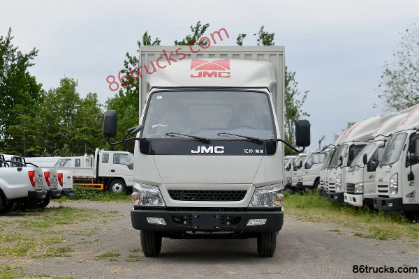 JMC Shunda Narrow Body 122hp 4X2(6 wheels) 4.21m Single Row Van Light Truck (Hydraulic Brake)(China VI) Exterior (2) | 86Trucks
