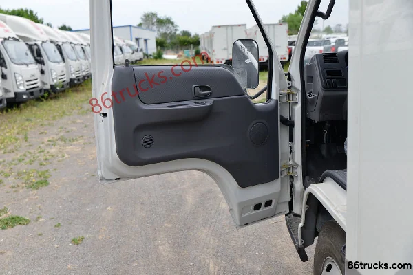JMC Shunda Narrow Body 122hp 4X2(6 wheels) 4.21m Single Row Van Light Truck (Hydraulic Brake)(China VI) Cab (2) | 86Trucks