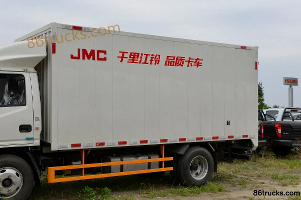 JMC Shunda Narrow Body 122hp 4X2(6 wheels) 4.21m Single Row Van Light Truck (Hydraulic Brake)(China VI) (1) | 86Trucks