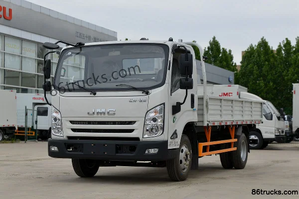 JMC Kaiyun 143 hp 4X2(6 wheels) 4.1m Single Row Flatbed Light Truck (China VI) Exterior (3) | 86Trucks