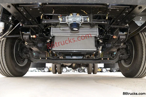 JMC Kaiyun 143 hp 4X2(6 wheels) 4.1m Single Row Flatbed Light Truck (China VI) Chassis (1) | 86Trucks