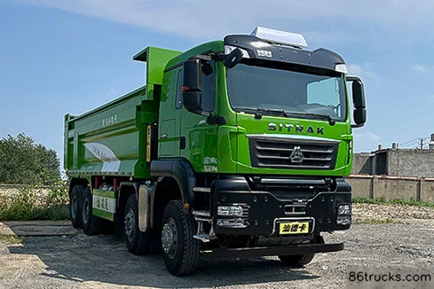 Sinotruk Sitrak G7 Heavy Truck 500 hp 8X4(12 wheels) 5.8m Dump Truck (China VI) Exterior