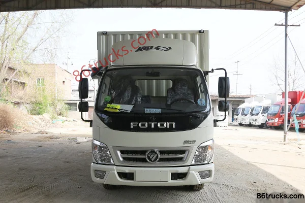 Foton Ollin Jieyun Classic Edition 132hp 4X2(6 wheels) 4.14m single-row van light truck Exterior (2) | 86Trucks
