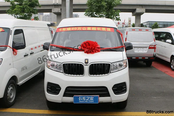 Jinbei New Haishi X30L 2021 Wealth Edition 102 hp 1.5L 5-Seat Panel Van Exterior (2) | 86Trucks