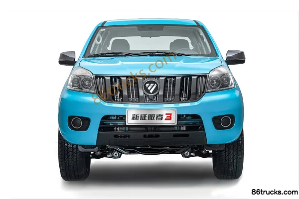 Foton New Conqueror 3 modèle 2022 édition Tianxia Wushuang 2.0T diesel 163 ch deux roues motrices automatique cabine double standard pick-up
