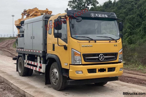 Dayun Dayun Yuntu medium-duty truck concrete pump truck