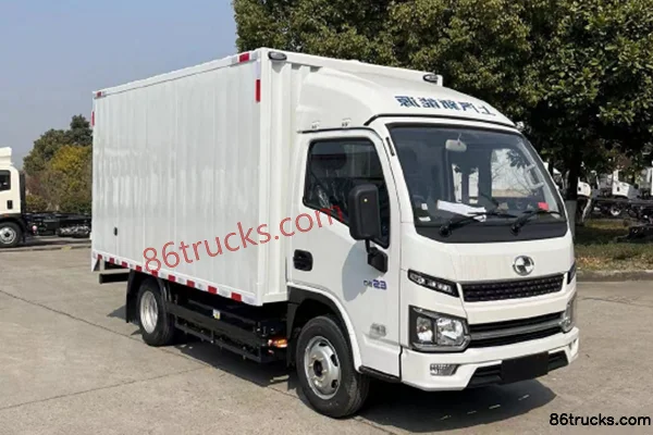 Yuejin Fuxing S80 3.62m single-row pure electric van mini truck 55.7kWh 4X2(6 wheels) Exterior