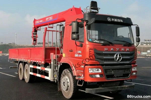 Dayun F7 Composite Type 245 hp 6X4(10 wheels) 6.7m Truck-Mounted Crane (China VI) Exterior