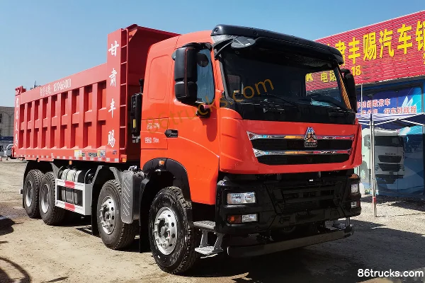 Sinotruk HOWO TH7 Flagship Edition 460hp 8X4(12 wheels) 6.8m Dump Truck (China VI) Exterior