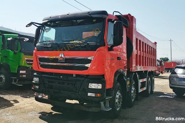 Sinotruk HOWO TH7 Flagship Edition 460hp 8X4(12 wheels) 6.8m Dump Truck (China VI) Exterior (2) | 86Trucks