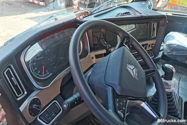 Sinotruk HOWO TH7 Flagship Edition 460hp 8X4(12 wheels) 6.8m Dump Truck (China VI) Cab (2) | 86Trucks