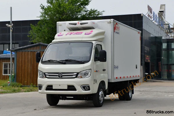 Foton Xiangling M2 1.5L 122hp 4X2(6 wheels) 3.7m Refrigerated Truck (Hongxingda Brand) Exterior (3) | 86Trucks