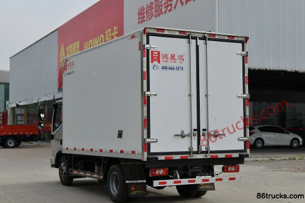 Foton Aoling Suyun 150 ch 4X2(6 roues) 4,08 m camion frigorifique Carrosserie (3) | 86Trucks