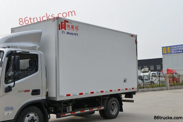 Foton Aoling Suyun 150 ch 4X2(6 roues) 4,08 m camion frigorifique Carrosserie (1) | 86Trucks