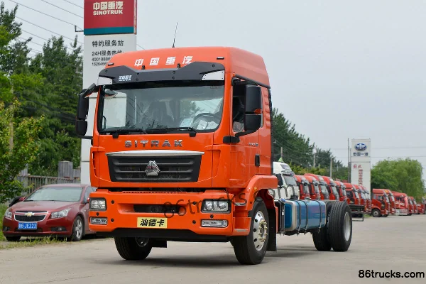 Sinotruk Sitrak G5 Heavy Truck 270 hp 4X2(6 wheels) 7.52m Van Cargo Truck (China VI) Exterior (3) | 86Trucks