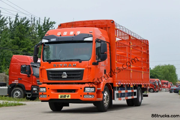 Sinotruk Sitrak SITRAK G5 camion porteur 250 ch 4X2(6 roues) 6,8 m AMT automatique à ridelles Extérieur (3) | 86Trucks
