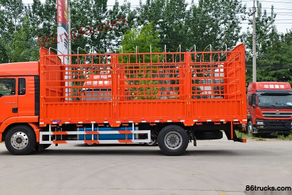 Sinotruk Sitrak SITRAK G5 camion porteur 250 ch 4X2(6 roues) 6,8 m AMT automatique à ridelles Carrosserie (2) | 86Trucks