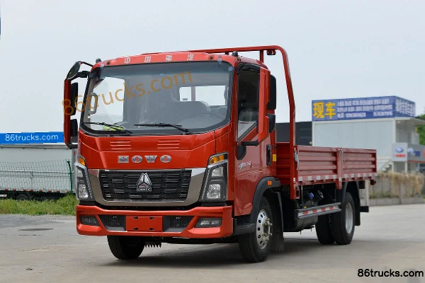 Sinotruk HOWO Tongshuai 150 hp 4X2(6 wheels) 4.15 m single-row flatbed light truck (China VI) (Medium Body) Exterior (3) | 86Trucks