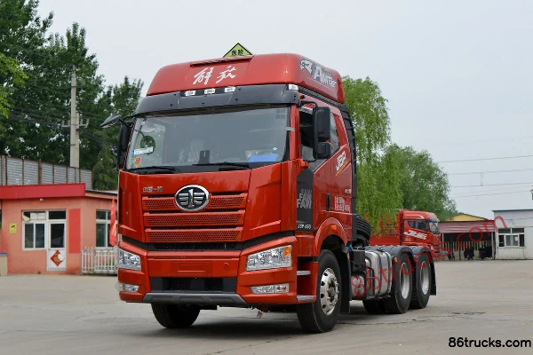 FAW Jiefang New J6P Heavy Truck Zhihui Edition 3.0 460 hp 6X4(10 wheels) AMT automatic hazardous material tractor truck (China VI) Exterior