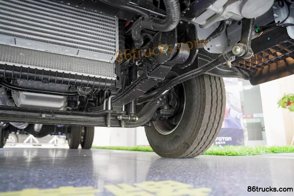 Foton Golden Aoling 158 hp 4X2(6 wheels) 4.14m Single Row Van Light Truck (China VI) Chassis (3) | 86Trucks