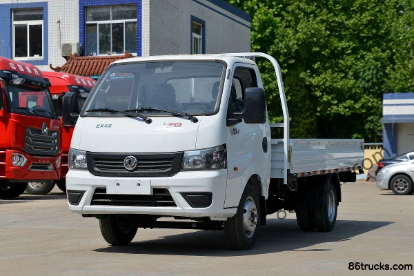 Dongfeng T5 2025 Model 1.6L Gasoline 122hp 4X2(6 wheels) 5-Speed 4.03m Flatbed Mini Truck Exterior (3) | 86Trucks