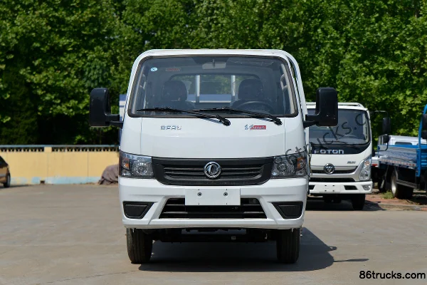 Dongfeng T5 2025 Model 1.6L Gasoline 122hp 4X2(6 wheels) 5-Speed 4.03m Flatbed Mini Truck Exterior (2) | 86Trucks