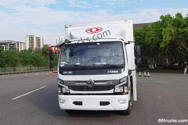Dongfeng Captain K7 9T 4.27m Fuel Cell Refrigerated Truck (Qizhou) 4X2(6 wheels) Exterior (2) | 86Trucks
