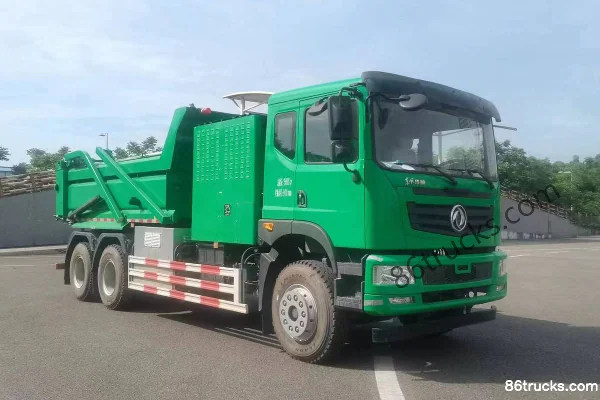 Qizhou Qizhou brand Dongfeng chassis Electric Garbage Truck