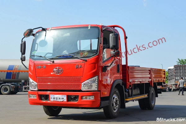 FAW Jiefang J6F 160 hp 4X2(6 wheels) 4.2m Single Row Flatbed Light Truck (China VI) Exterior (3) | 86Trucks