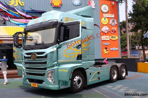 FAW Jiefang Qingdao Yingtu Business Class 620hp 6X4(10 wheels) AMT Automatic Tractor Truck (China VI) Exterior (3) | 86Trucks