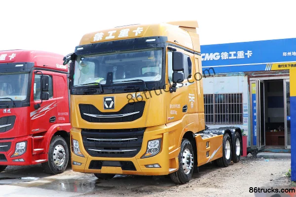 XCMG Hanfeng P9 550 hp 6X4(10 wheels) AMT automatic tractor truck (2.846 ratio) (hydraulic retarder) Exterior (3) | 86Trucks