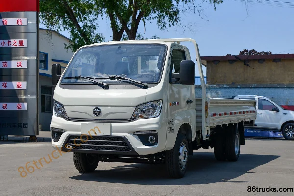 Foton Xiangling M2 version luxe 1,6 L 122 ch 4X2(6 roues) essence 3,3 m camion plateau simple cabine Extérieur (3) | 86Trucks