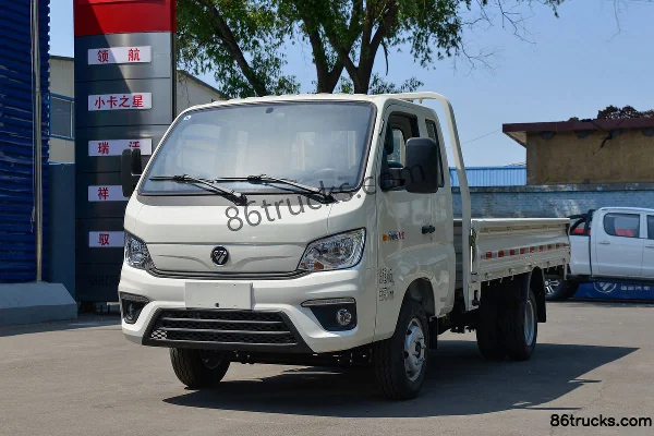Foton Xiangling M2 Luxury Type 1.6L 122 hp 4X2(6 wheels) Gasoline 3.1m Single Row Flatbed Micro Truck Exterior (3) | 86Trucks