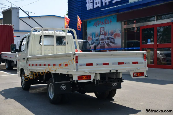 Foton Xiangling M2 Luxury Type 1.6L 122 hp 4X2(6 wheels) Gasoline 3.1m Single Row Flatbed Micro Truck Body (3) | 86Trucks